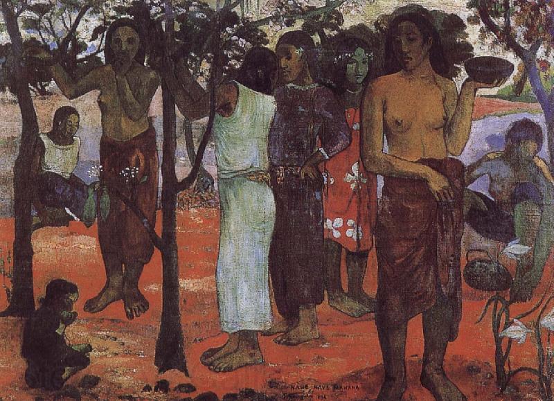 Paul Gauguin Warm days Norge oil painting art